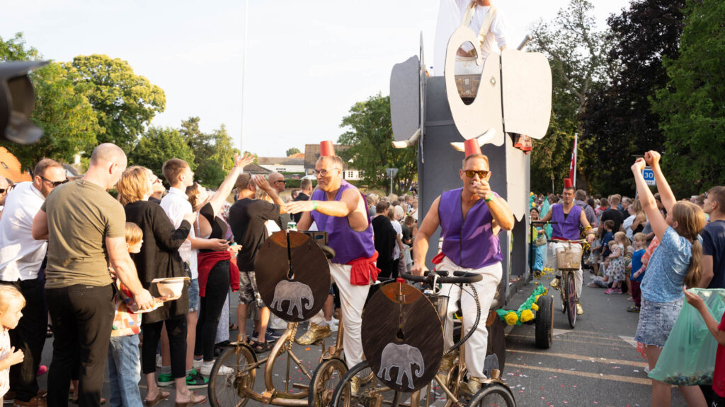 Cykeloptog. Bachs FOTO