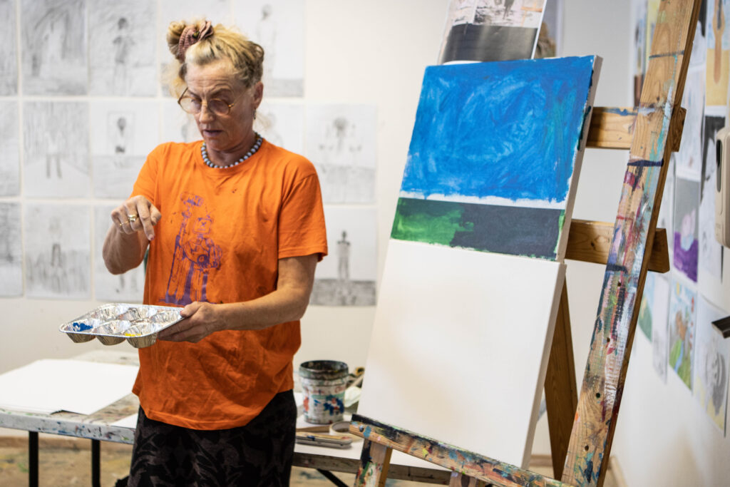 Kunstnerspirer. Foto: Ole Kæhler