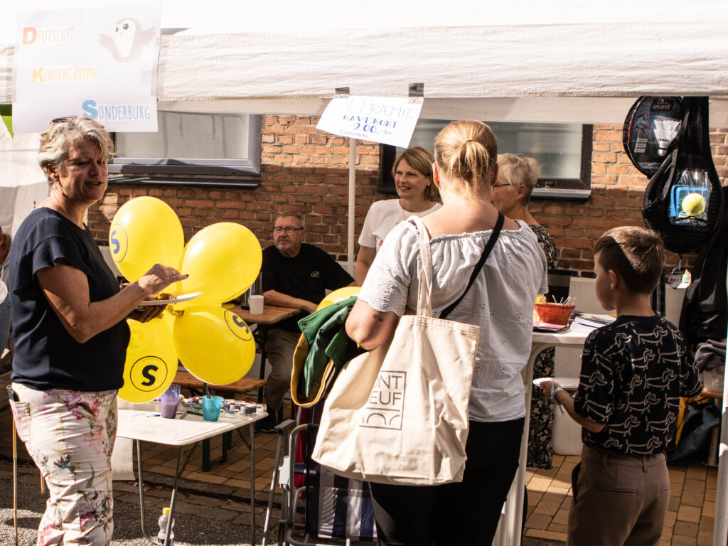 Markedsdag. Foto: Ole Kæhler