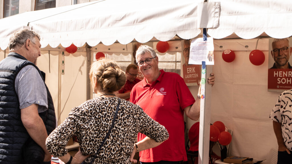 Markedsdag. Foto: Ole Kæhler