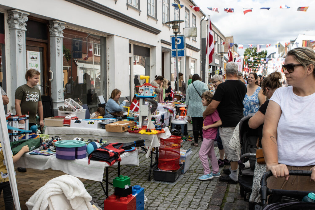 Markedsdag. Foto: Ole Kæhler