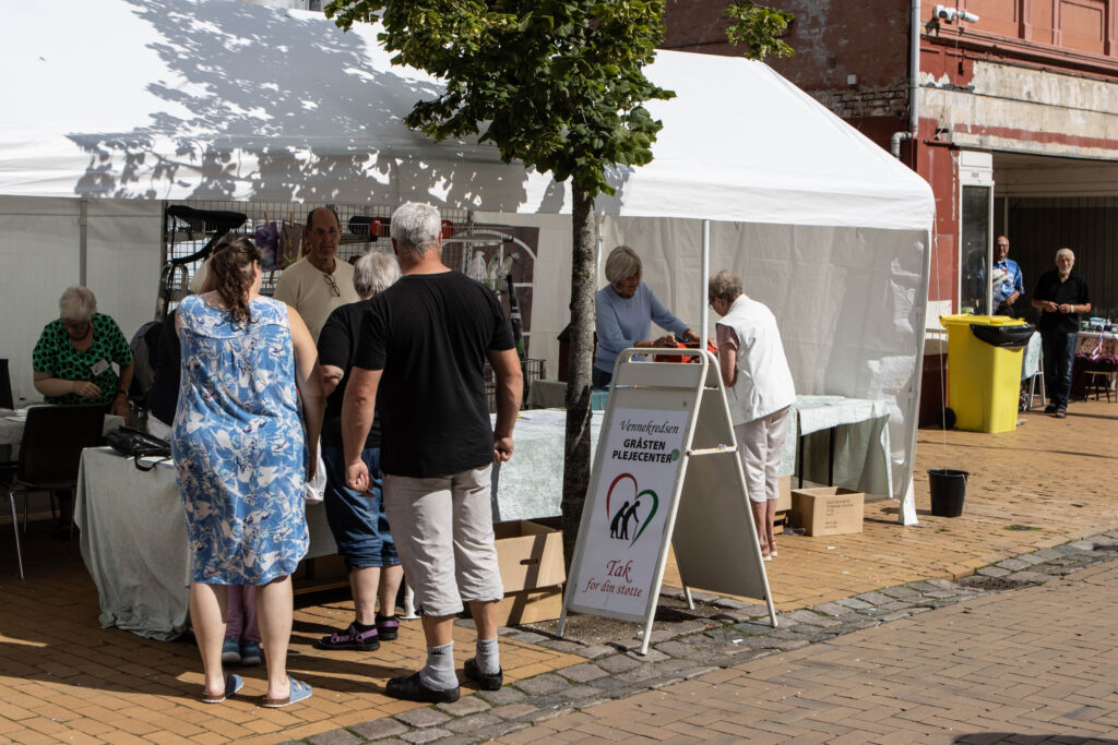 Markedsdag. Foto: Ole Kæhler