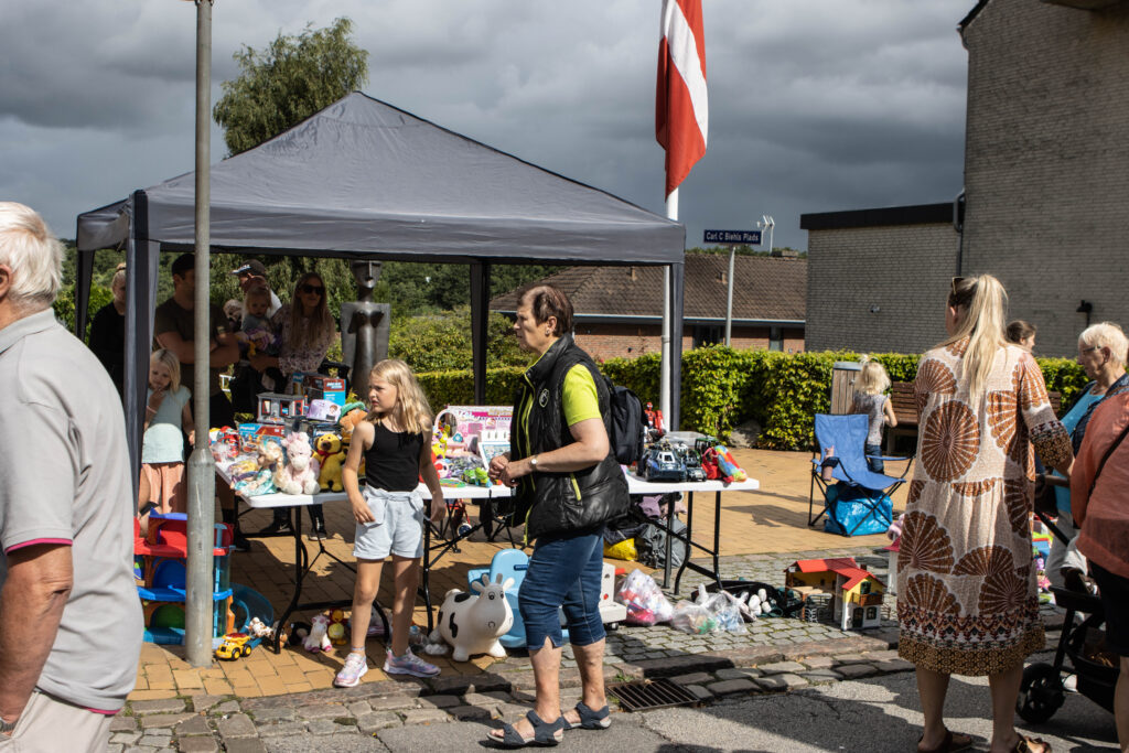 Markedsdag. Foto: Ole Kæhler