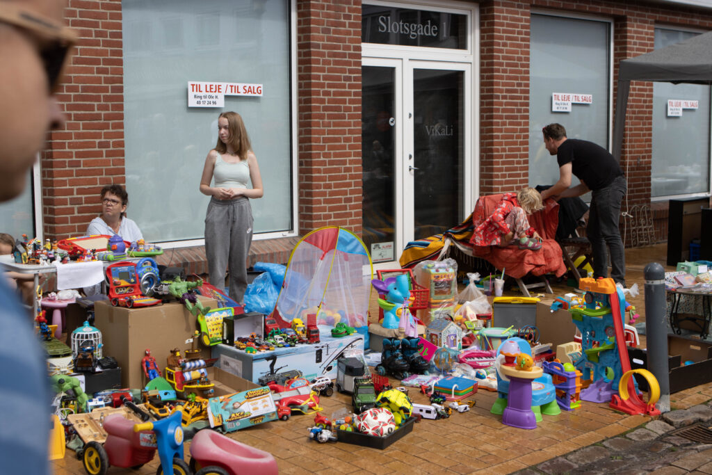 Markedsdag. Foto: Ole Kæhler