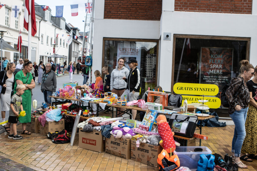 Markedsdag. Foto: Ole Kæhler
