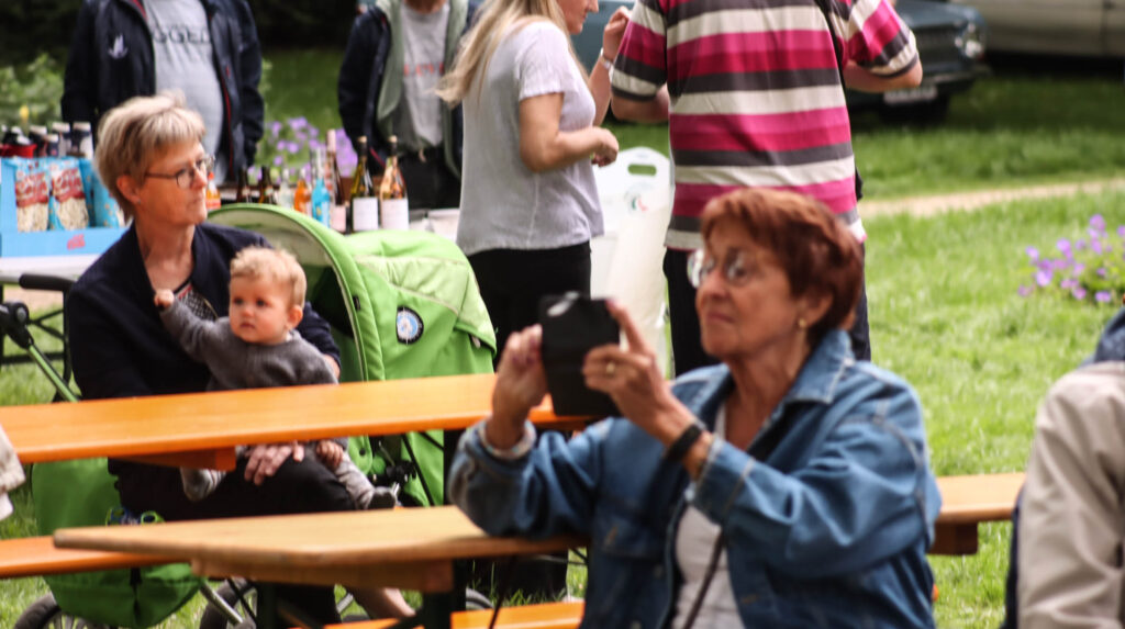 Parkunderholdning. Foto: Ole Kæhler