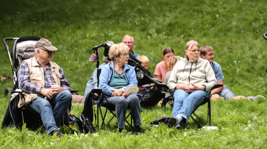 Parkunderholdning. Foto: Ole Kæhler