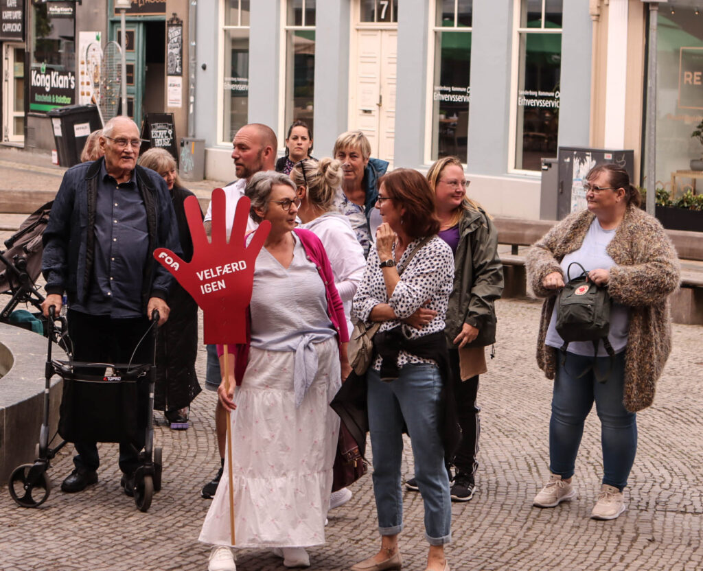 Protester. Foto: Ole Kæhler