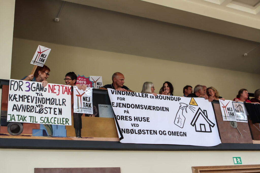 Protester. Foto: Ole Kæhler