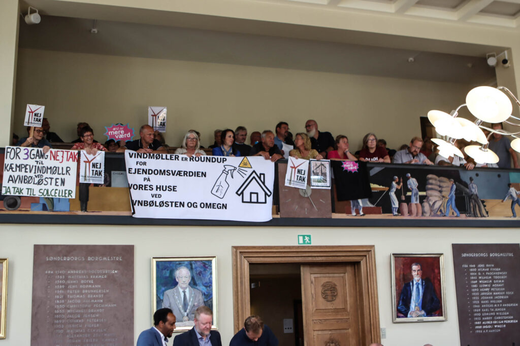 Protester. Foto: Ole Kæhler