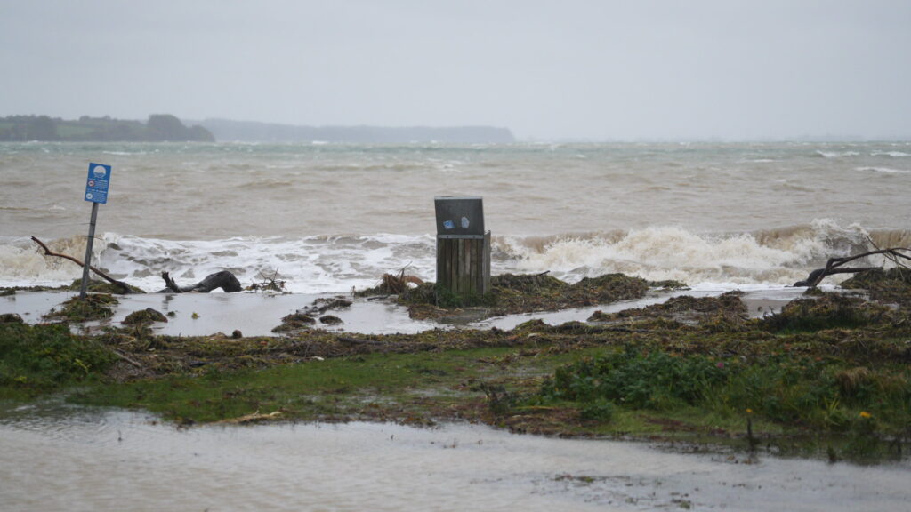 Stormflod. Bachs FOTO