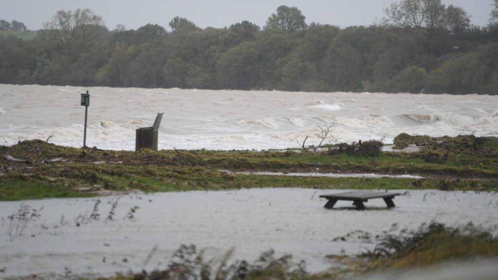 Stormflod. Bachs FOTO