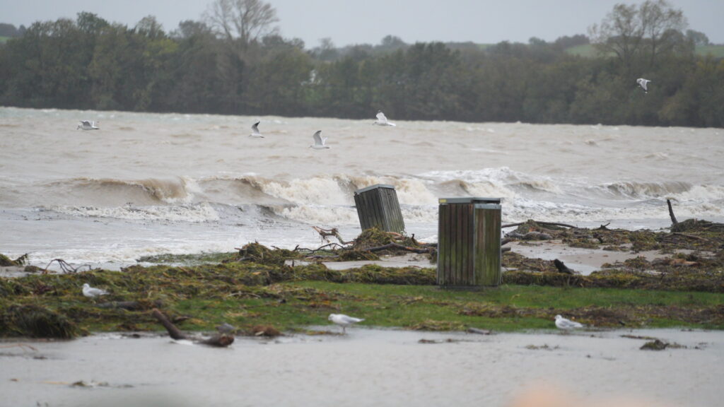 Stormflod. Bachs FOTO