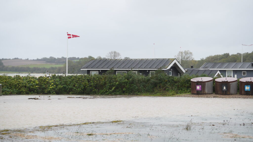 Stormflod. Bachs FOTO