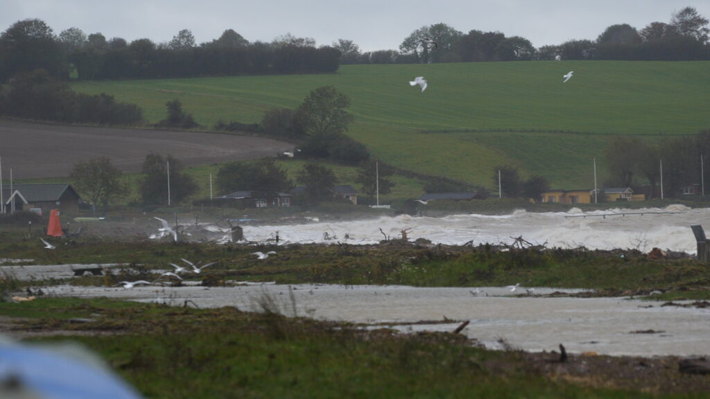 Stormflod. Bachs FOTO