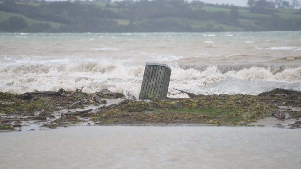 Stormflod. Bachs FOTO