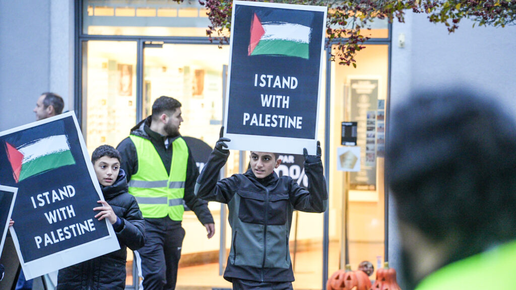 Demonstration. Bachs FOTO