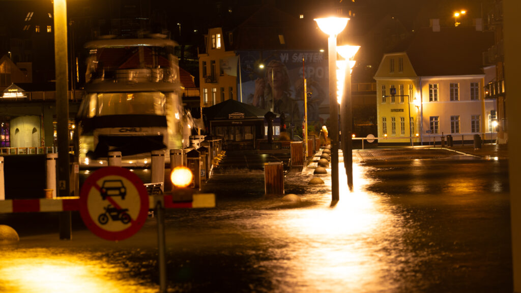 Stormflod: Bachs FOTO