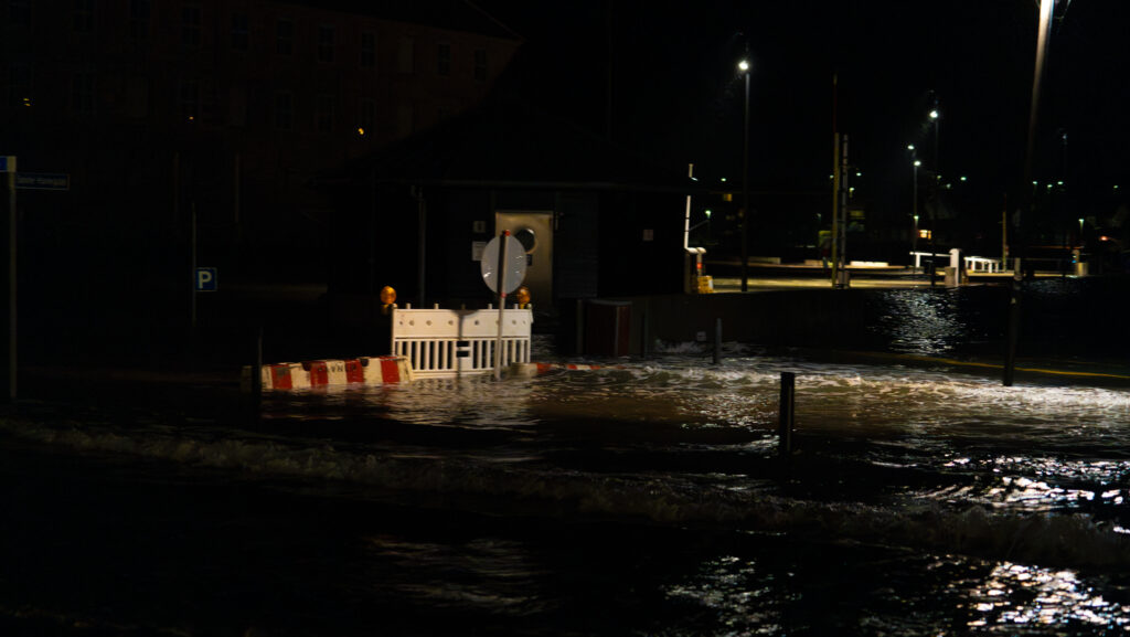 Stormflod: Bachs FOTO