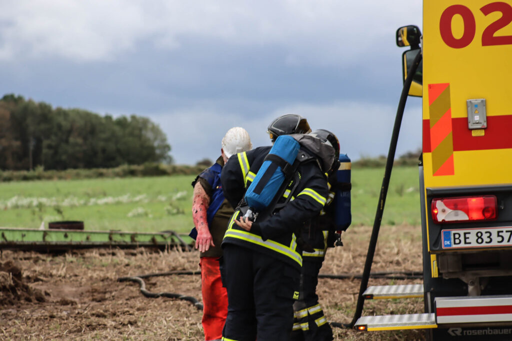 Redningsøvelse. Foto: Ole Kæhler