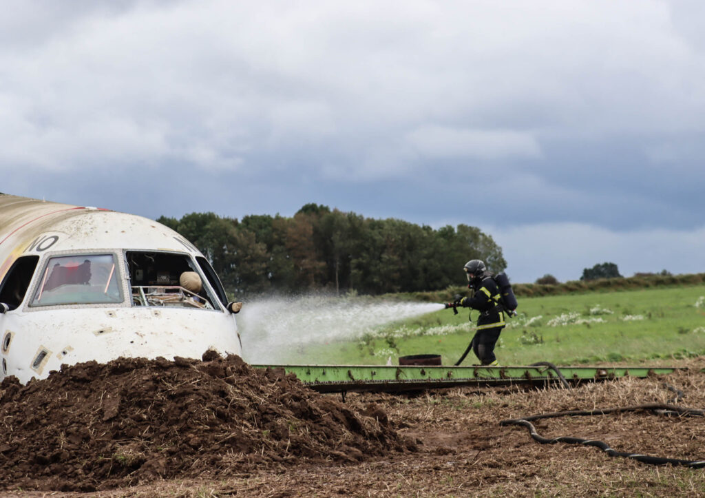 Redningsøvelse. Foto: Ole Kæhler