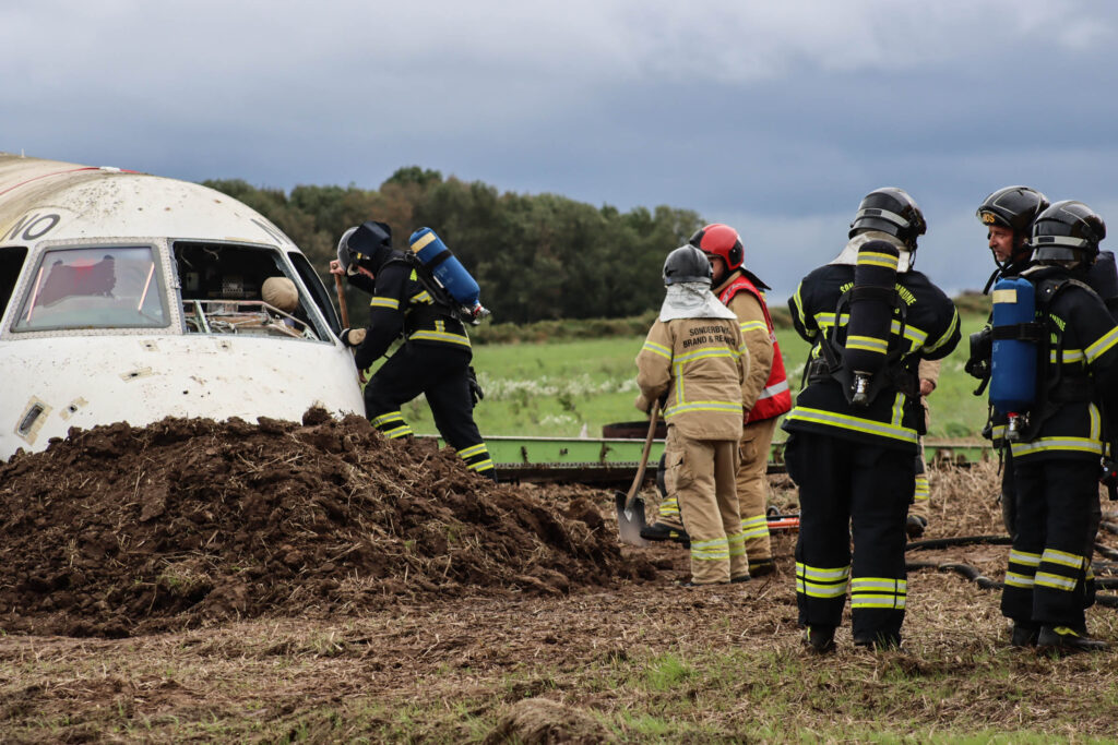Redningsøvelse. Foto: Ole Kæhler