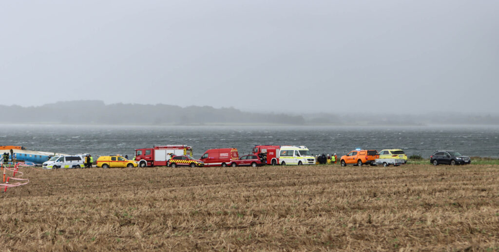 Redningsøvelse. Foto: Ole Kæhler