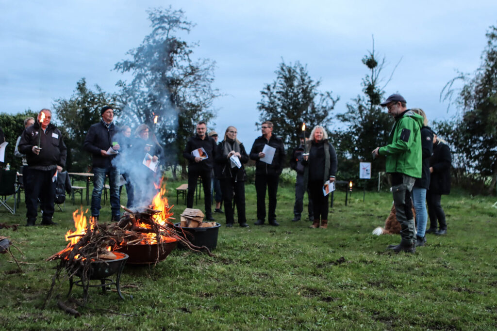 Bavnebål. Foto: Ole Kæhler