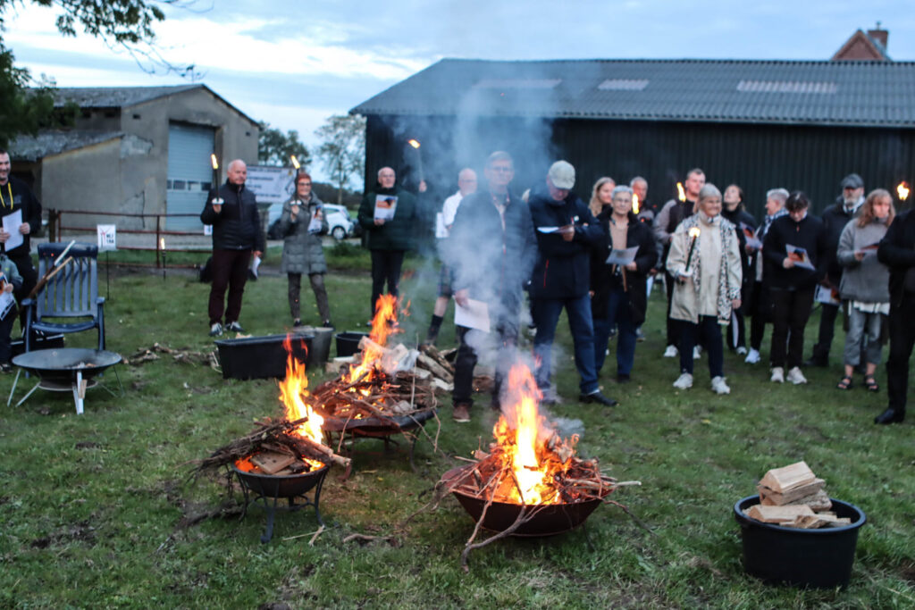 Bavnebål. Foto: Ole Kæhler