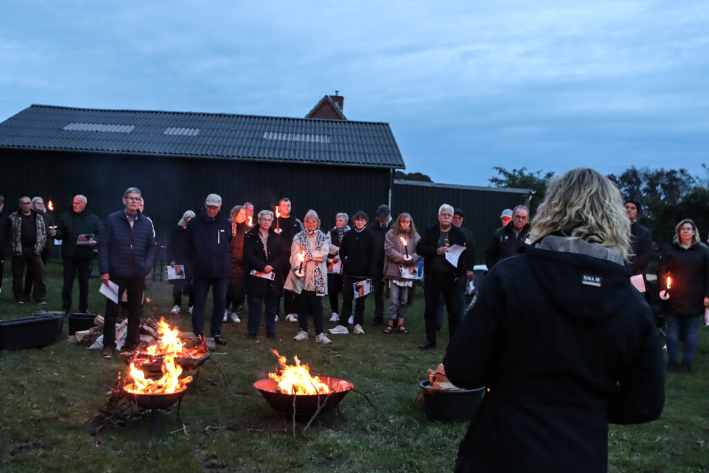 Bavnebål. Foto: Ole Kæhler