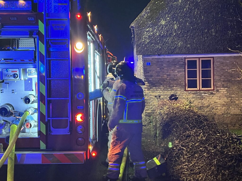 Brand i lade. KGF Foto