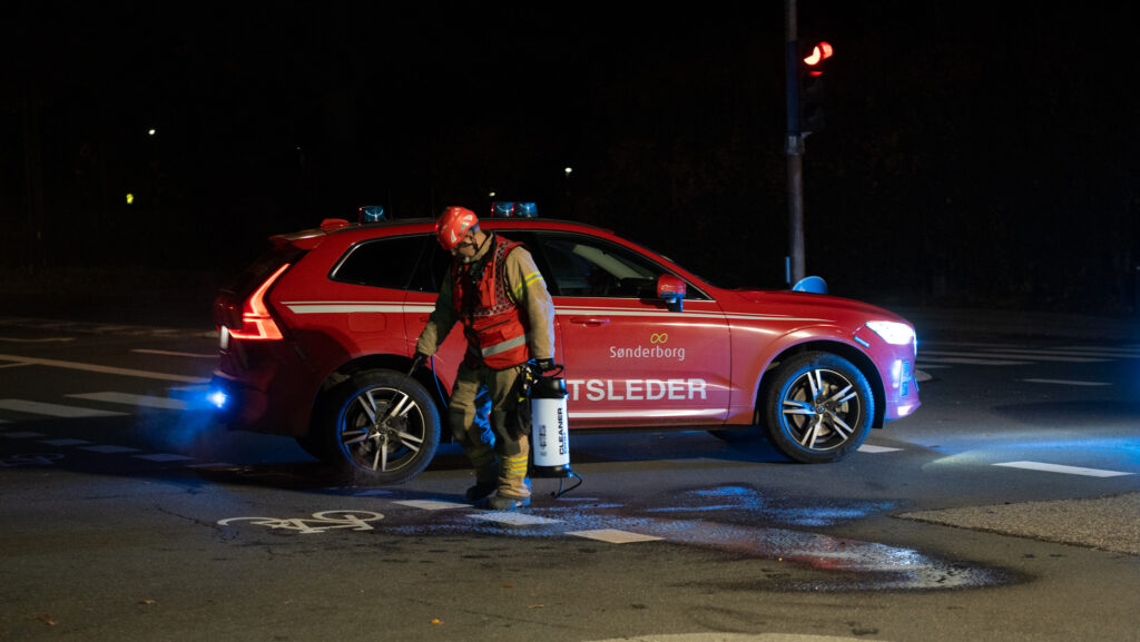 Oprydning. BACHS FOTO