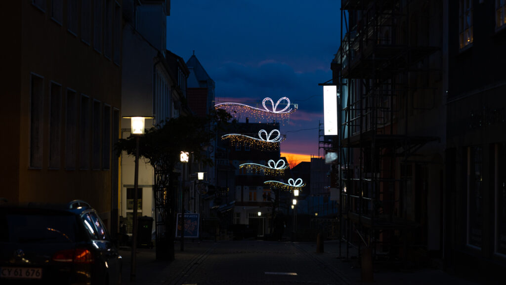 Julelys. BACHs FOTO