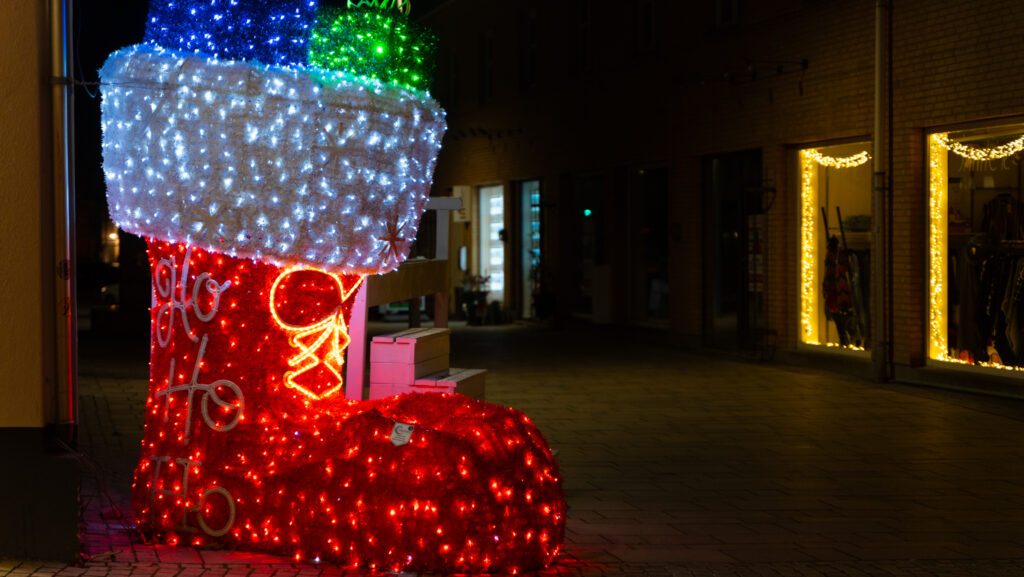 Julelys. BACHs FOTO