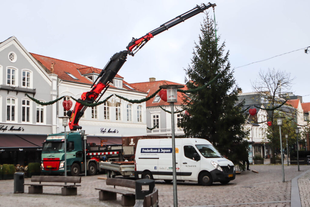 Juletræet. Foto: Ole Kæhler