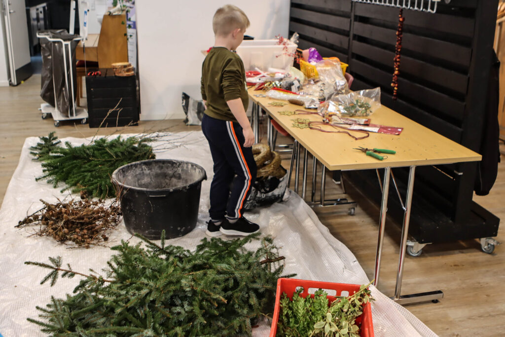 Juleværksted. Foto: Ole Kæhler
