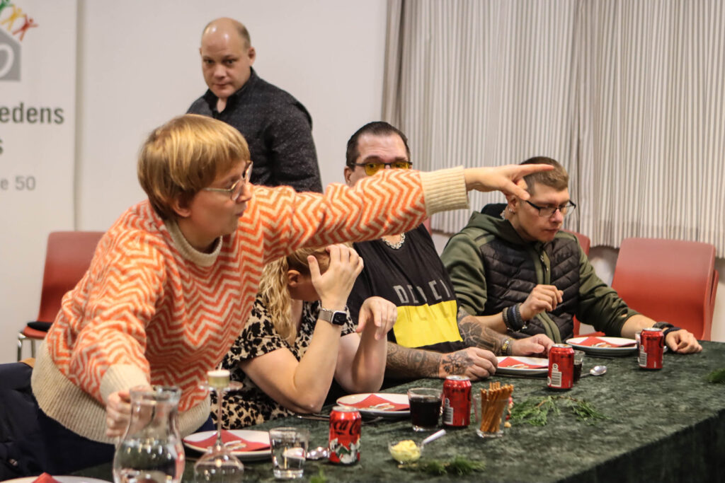 Julefrokost. Foto: Ole Kæhler