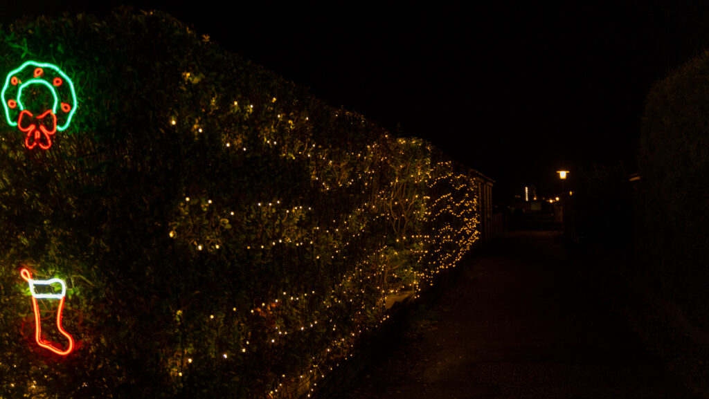 Julelys.BACHs FOTO