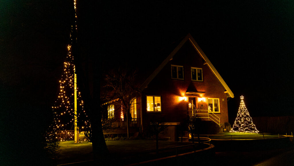 Julelys. BACHs FOTO