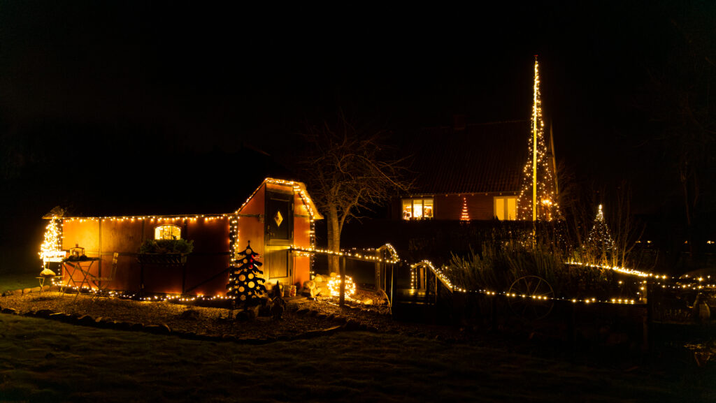Julelys. BACHs FOTO