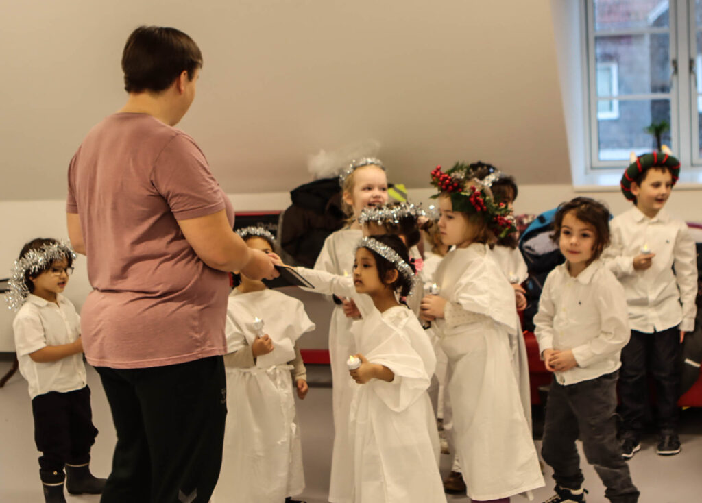 Lucia-optog. Foto: Ole Kæhler