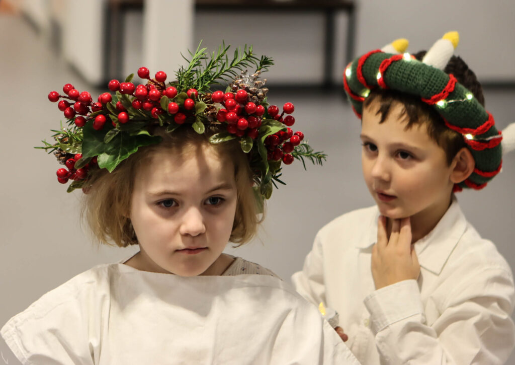 Lucia-optog. Foto: Ole Kæhler