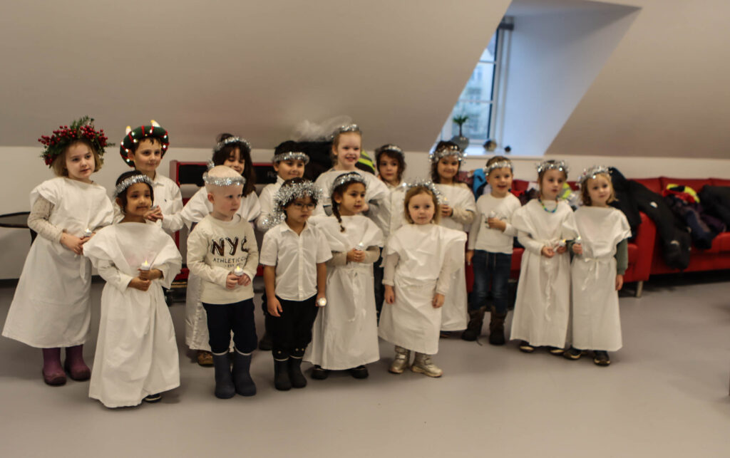 Lucia-optog. Foto: Ole Kæhler