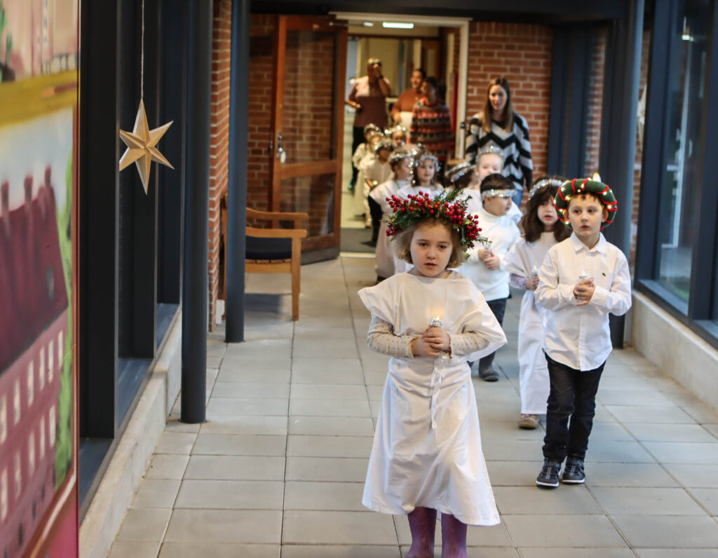 Lucia-optog. Foto: Ole Kæhler