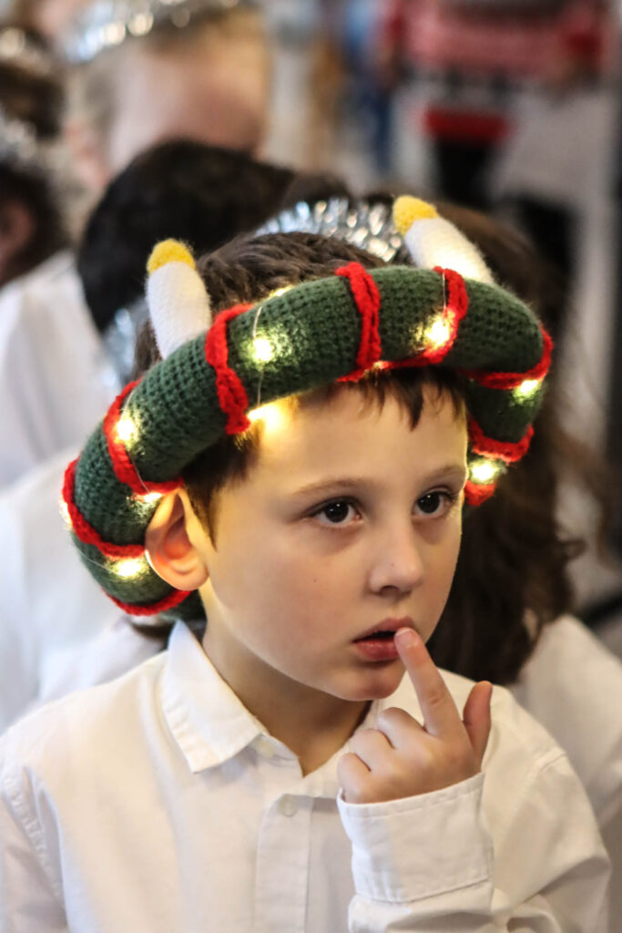 Lucia-optog. Foto: Ole Kæhler