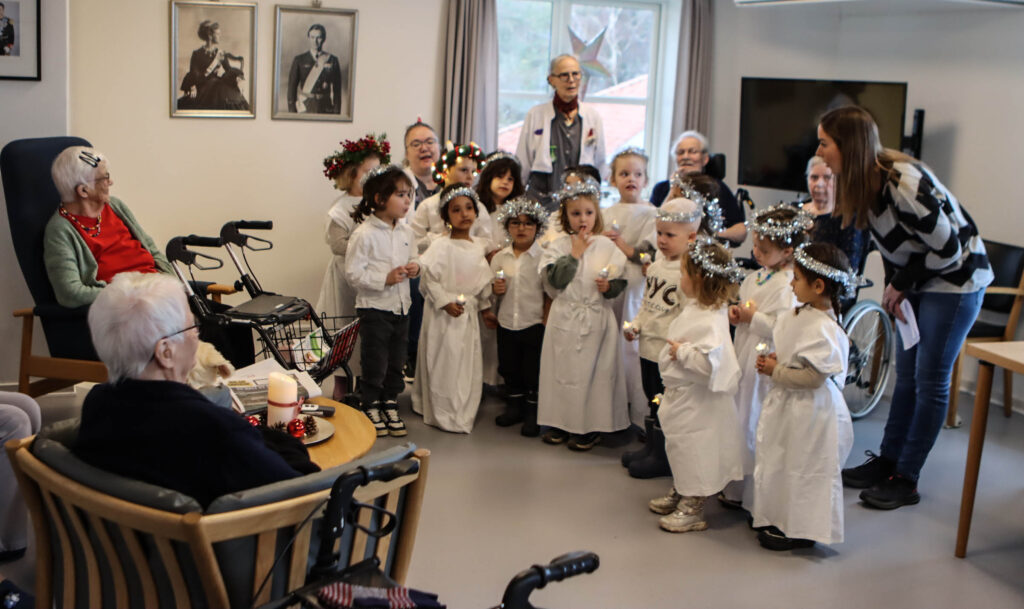 Lucia-optog. Foto: Ole Kæhler