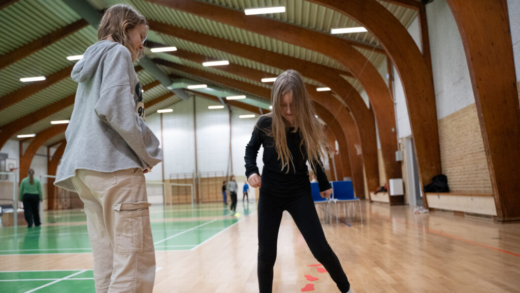 Sjov med badminton. Bachs Foto