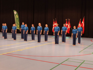 Gymnastik-fællesskab. Foto: Ole Kæhler