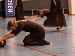 Gymnastik-fællesskab. Foto: Ole Kæhler