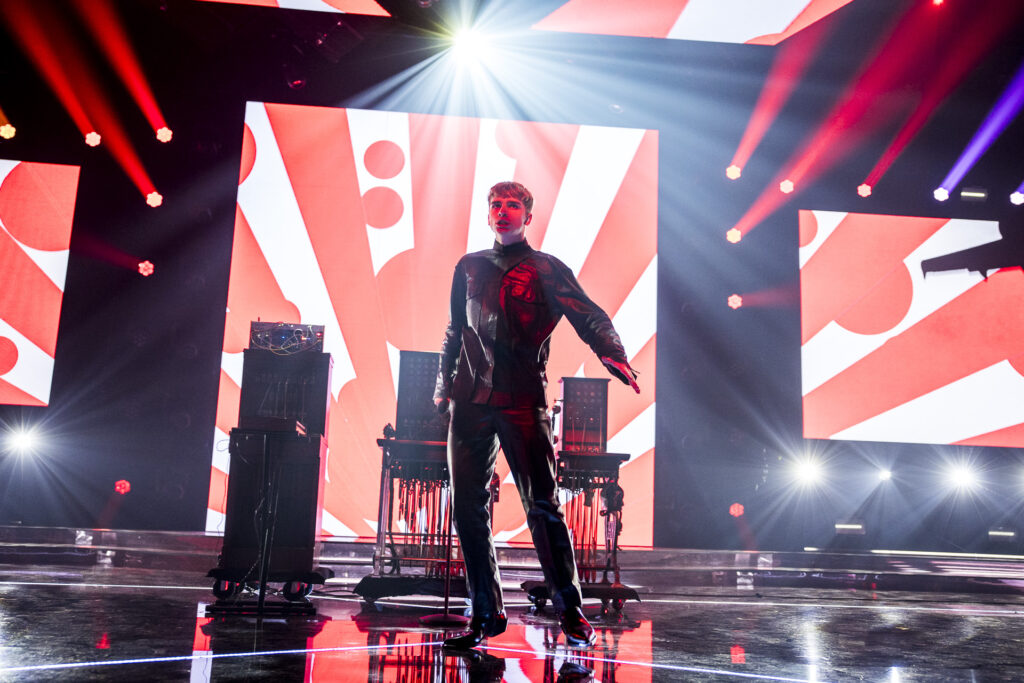 X Factor-stjernen Cristian Oprea. Foto: Lasse Lagoni, TV2